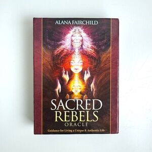 Sacred Rebels Oracle Cards by Alana Fairchild - 44 Card Deck & Guidebook